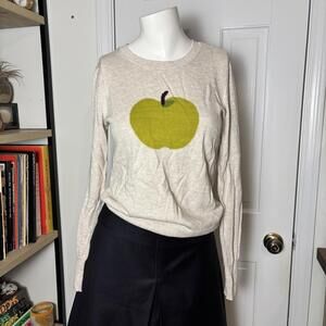 Halogen XS Cotton Apple Sweater